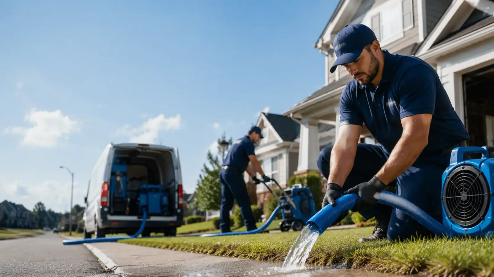 Flood Damage Restoration in Old Glory, TX